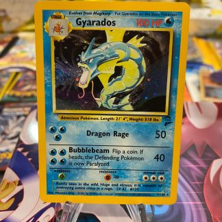 2000 Pokemon Gyarados Base Set 2 Unlimited 7 of 130 Holo Mint