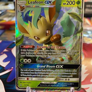 2018 Pokemon Leafeon GX Ultra Prism Full Art 13 of 156 Holo Mint