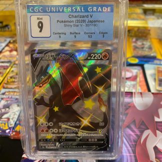 2020 Pokemon Japanese Charizard V Shiny Star V Full Art 307 of 190 Holo CGC 9 Mint