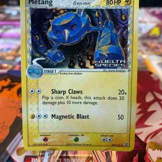 2005 Pokemon Metang EX Delta Species Stamped 49 of 113 Reverse Holo Mint