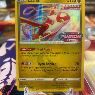 2021 Pokemon Latias Sword & Shield Fusion Strike Prerelease Promo SWSH171 Holo Mint