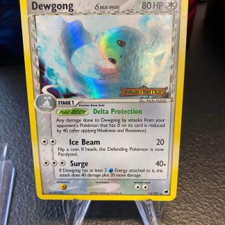 2006 Pokemon Dewgong EX Dragon Frontiers 15 of 101 Reverse Holo Lightly Played