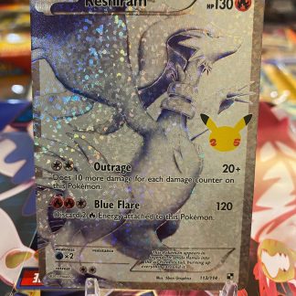 2021 Pokemon Celebrations Classic Collection Reshiram 113 Of 114 Mint