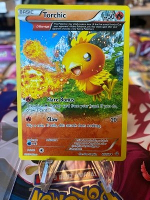 2015 Pokemon Torchic XY Primal Clash Full Art 26 of 160 Mint