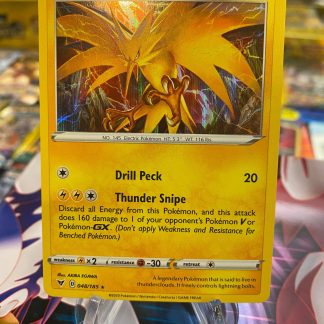 2020 Pokemon Zapdos Vivid Voltage 048 of 185 Holo Mint