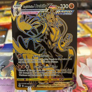 2022 Pokemon Rapid Strike Urshifu Vmax Brilliant Stars Full Art TG30 of TG30 Gold Mint