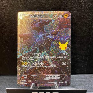 2011 Pokemon Zekrom 25th Anniversary Celebrations Full Art 114 of 114 Holo Foil Mint