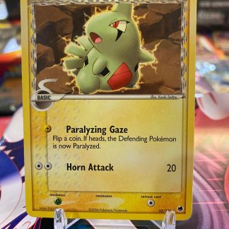 2006 Pokemon Larvitar EX Dragon Frontiers 52 of 101 Near Mint