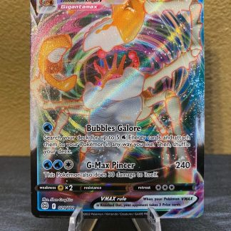 2022 Pokemon Kingler Vmax Brilliant Stars Full Art 029 of 172 Holo Mint