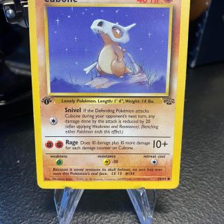 1999 Pokemon 1st Edition Cubone Jungle 59 of 64 Non Holo Near Mint