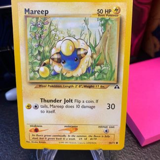 2001 Pokemon Mareep Neo Discovery 58 of 75 Near Mint