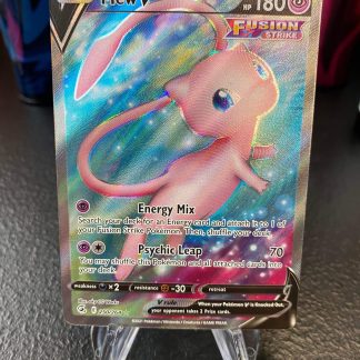 2021 Pokemon Mew V Fusion Strike Full Art 250 of 264 Holo Mint