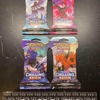 2021 Pokemon Sword & Shield Chilling Reign 4x 10 Cards Booster Pack