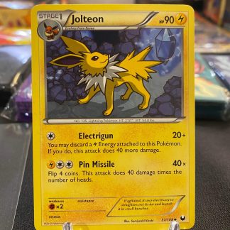 2012 Pokemon Jolteon Dark Explorers Uncommon 37 of 108 Lightly Played