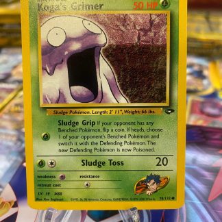 2000 Pokemon Koga's Grimer Gym Challenge 78 of 132 Mint