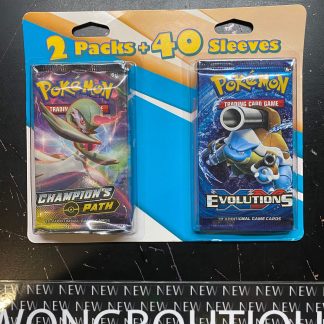 2016 Pokemon The Fairfield Company Champion's Path & XY Evoltuions 2 Packs Booster Sealed