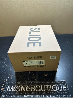 2020 Adidas Yeezy Slide Green Glow Youth - Image 5