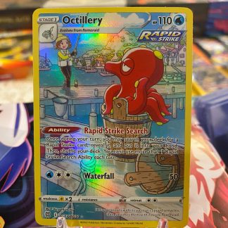 2022 Pokemon Octillery Brilliant Stars Full Art TG03 of TG30 Holo Mint