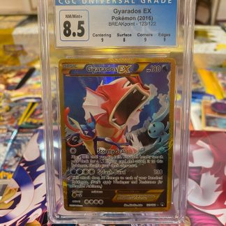 2016 Pokemon Gyradox EX BREAKpoint 123 of 122 CGC 8.5 Near Mint/Mint