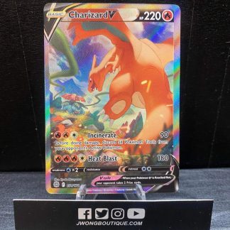 2022 Pokemon Charizard V Brilliant Stars Alternate Full Art 154 of 172 Mint