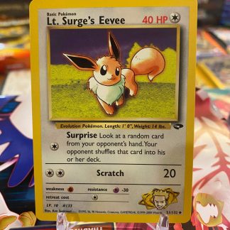 2000 Pokemon Lt. Surge's Eevee Gym Challenge 51 of 132 Near Mint