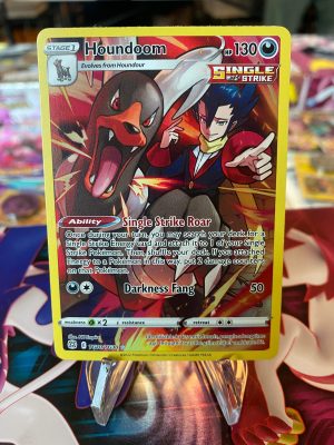 2021 Pokemon Houndoom Brilliant Stars Full Art TG10 of TG30 Mint