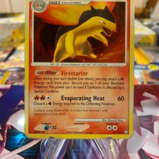 2007 Pokemon Typhlosion LV.46 Mysterious Treasures 16 of 123 Holo Moderately Played