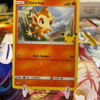 2021 Pokemon Chimchar McDonald’s 25th Anniversary 12 of 25 Non Holo Mint