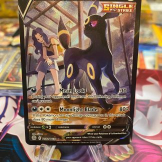 2022 Pokemon Umbreon V Brilliant Star Trainer Gallery Full Art TG22 of TG30 Holo Mint