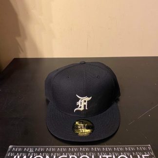 2020 Fear of God Essentials New Era Fitted Cap Black 7 3/8