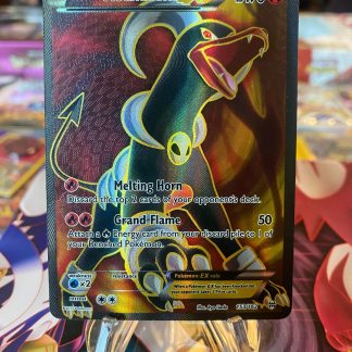 2015 Pokemon Houndoom EX XY Breakthrough Full Art 153 of 162 Holo Mint