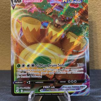 2021 Pokemon Rillaboom Vmax Fusion Strike Full Art 023 of 264 Holo Mint