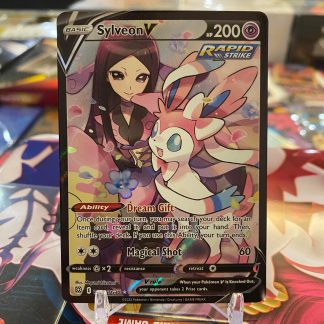 2022 Pokemon Sylveon V Brilliant Stars Full Art TG14 of TG30 Holo Near Mint