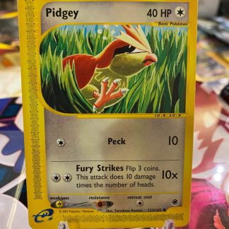 2002 Pokemon Pidgey Expedition 123 of 165 eReader Near Mint