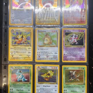 1999 Pokemon Jungle Full Set 1 To 64 Moderately Played