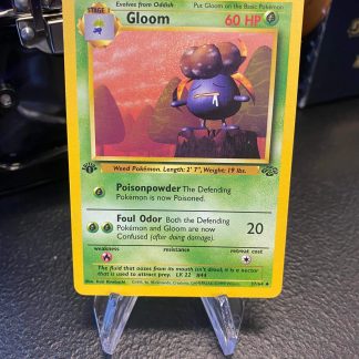 1999 Pokemon 1st Edition Gloom Jungle 37 of 64 Lightly Played