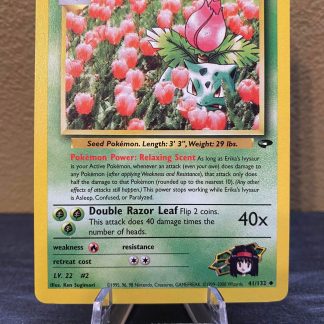 2000 Pokemon Erika's Ivysaur Gym Challenge 41 of 132 Mint