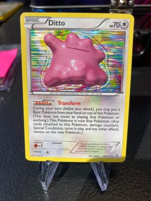 2012 Pokemon Ditto Black & White Boundaries Crossed 108 of 149 Holo Near Mint