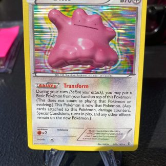 2012 Pokemon Ditto Black & White Boundaries Crossed 108 of 149 Holo Near Mint