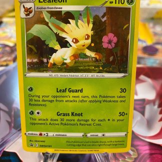 2022 Pokemon Leafeon Brilliant Star Black Star Promo SWSH191 Holo Mint