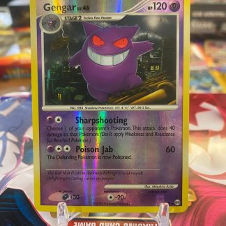 2009 Pokemon Gengar LV. 46 Platinum Arceus 17 of 99 Reverse Holo Mint