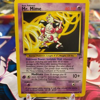 2000 Pokemon Mr. Mime Base Set 2 27 of 130 Lightly Played