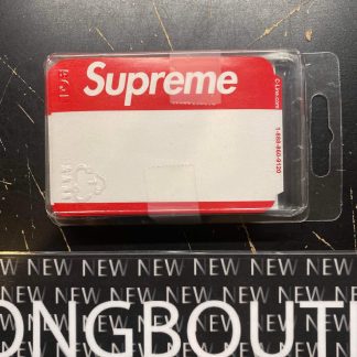 2020 Sup Name Badge Stickers (Pack of 100) Red