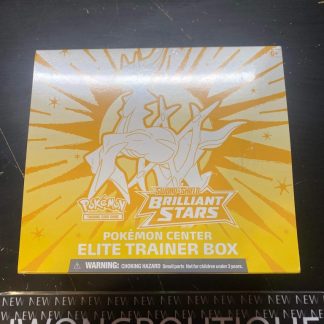 2022 Pokemon Center Sword & Shield Brilliant Stars Elite Trainer Box