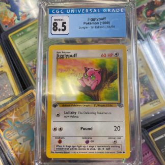 1999 Pokemon 1st Edition Jigglypuff  54 of 64 CGC 8.5 Near Mint/Mint