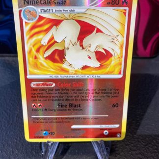 2007 Pokemon Ninetales Mysterious Treasure 32 of 123 Reverse Holo Mint
