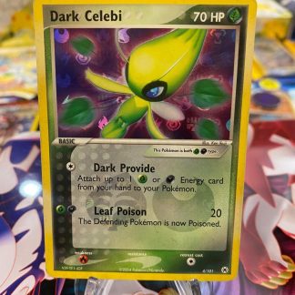 2004 Pokemon Dark Celebi EX Hidden Legends 4 of 101 Reverse Holo Mint