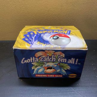 1999 Pokémon Base Set Booster Box Empty Unlimited