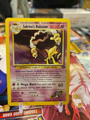 2000 Pokemon Sabrina's Alakazam Gym Challenge 16 of 132 Holo Near Mint