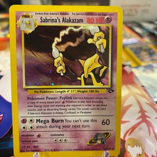2000 Pokemon Sabrina's Alakazam Gym Challenge 16 of 132 Holo Near Mint